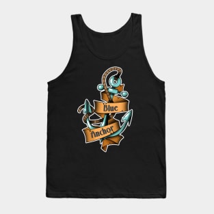 Blue Anchor Tank Top